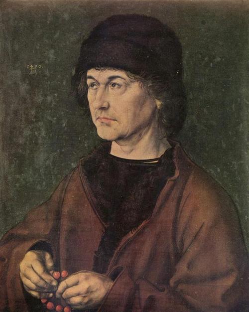 Портрет Альбрехта Дюрера старшего, 1490