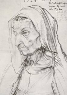 Дюрер. Портрет матери, 1514